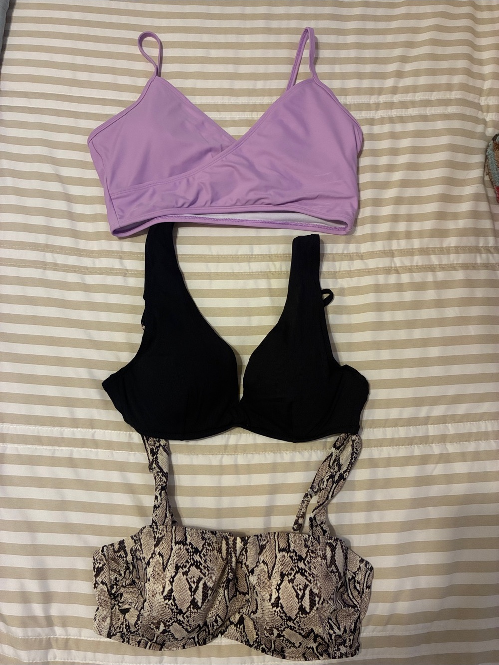 Bundle of 3 Bikini Tops - Women
